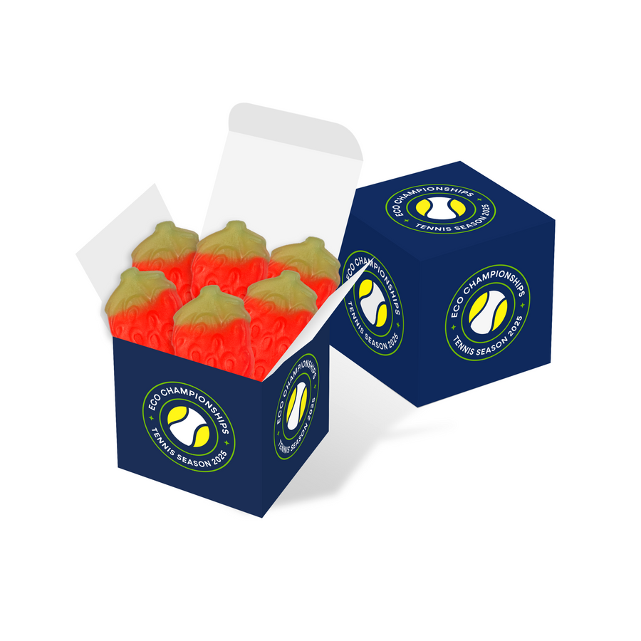 Tennis Season - Eco Maxi Cube - Giant Strawberries