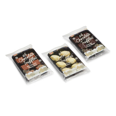 Winter Collection `25 - Flow Wrapped Tray - 6 Chocolate Truffles
