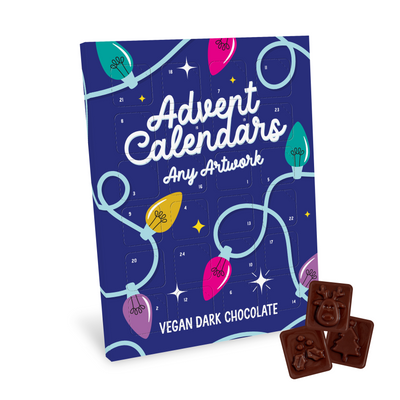 Advent Calendars - Maxi Advent Calendar - Vegan Dark Chocolate - 70% Cocoa