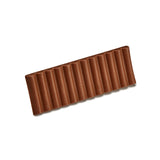 Party Time - Eco 12 Baton Bar Box - Milk Chocolate³ - Present Box - 35% Cocoa