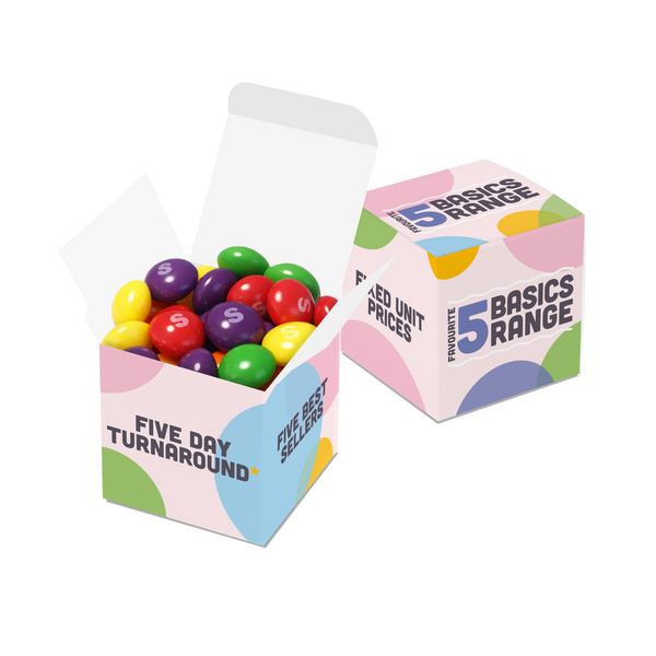 Basics Range - Eco Mini Cube - Skittles®
