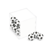 Matchday Treats - Clear Cube - Chocolate Footballs