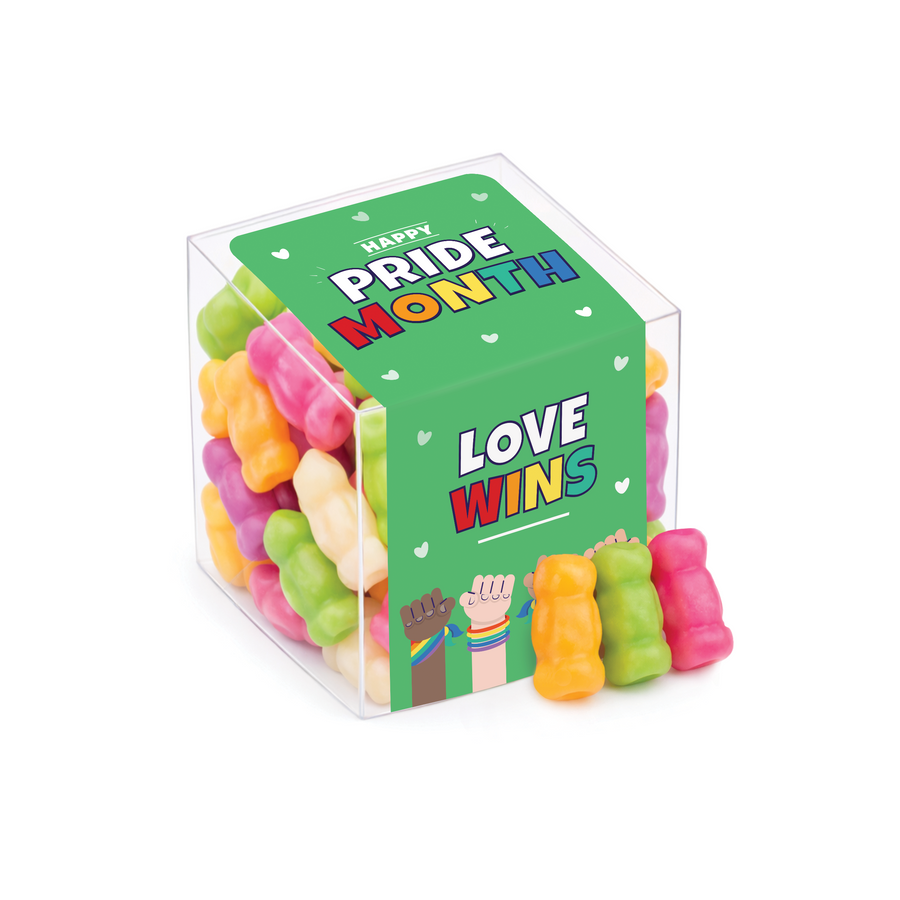 Pride 2026 - Clear Cube - Haribo® Mini Jelly Babies