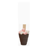 Winter Collection `25 - Eco Info Card - Hot Choc Spoon - Dark Chocolate - Mini Marshmallows
