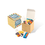 Eco Range - Eco Kraft Cube - Retro Sweets