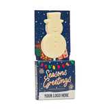 Winter Collection `25 - Eco Lolly Box - White Chocolate - Snowman Lolly