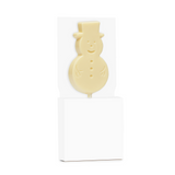 Winter Collection `25 - Eco Lolly Box - White Chocolate - Snowman Lolly