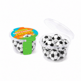 Matchday Treats - Eco Maxi Pot - Chocolate Footballs