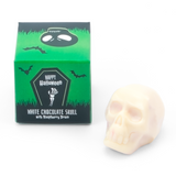 Halloween - Eco Mini Cube - White Chocolate Skulls - x1