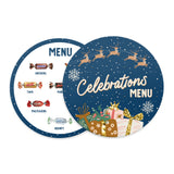 Winter Collection `25 - Shallow Gold Treat Tin - Celebrations