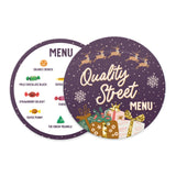 Winter Collection `25 - Shallow Gold Treat Tin - Quality Street