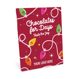 Advent Calendars - Maxi Advent Calendar - Vegan Dark Chocolate - 70% Cocoa - 3D Branding