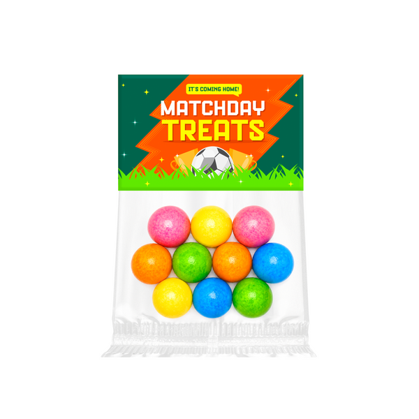 Matchday Treats - Eco Info Card - Bubblegum Balls