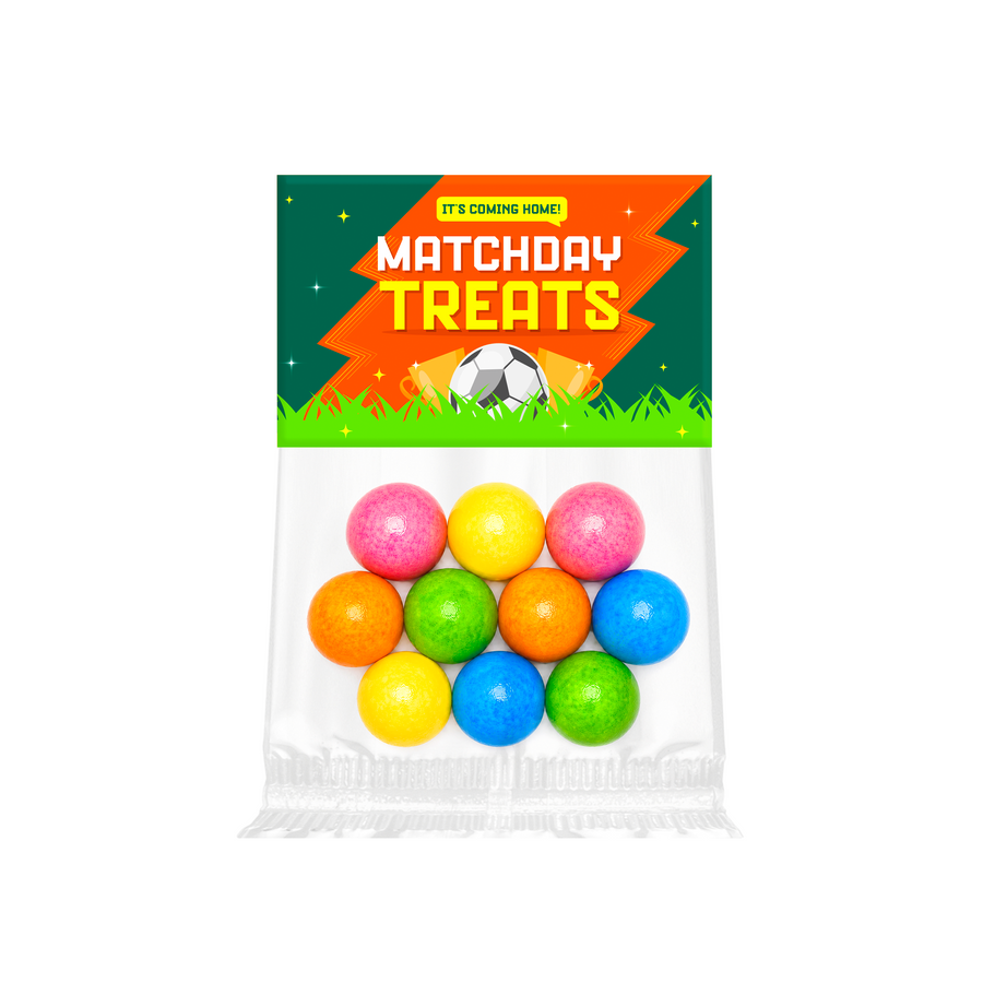 Matchday Treats - Eco Info Card - Bubblegum Balls