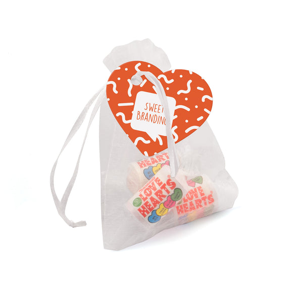 Eco Range - Organza Bag - Love Hearts®