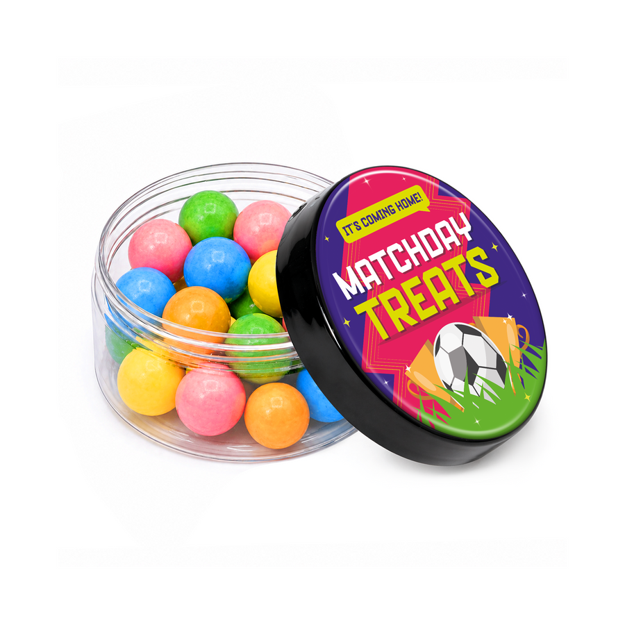 Matchday Treats - Screw Top Jar - Bubblegum Balls