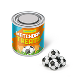 Matchday Treats - Small Paint Tin - Chocolate Footballs